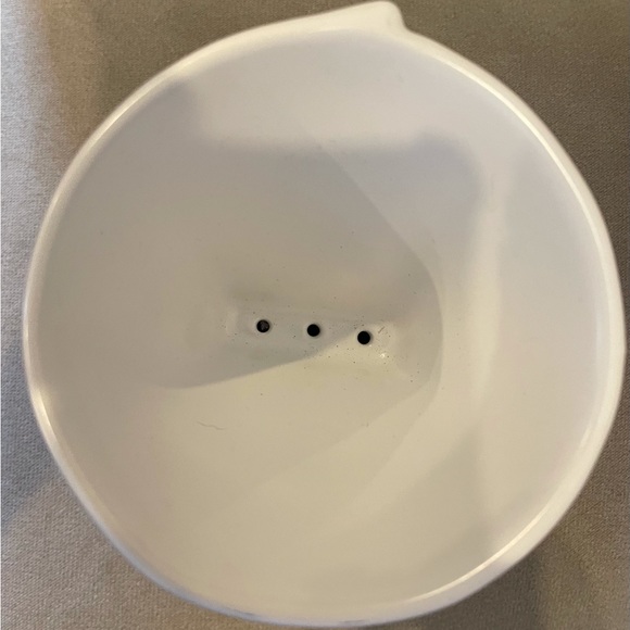 Rae Dunn Pour Over Drip Coffee Set “BREW” “ENJOY” Creamy White 2 Side Design Set - Picture 4 of 9